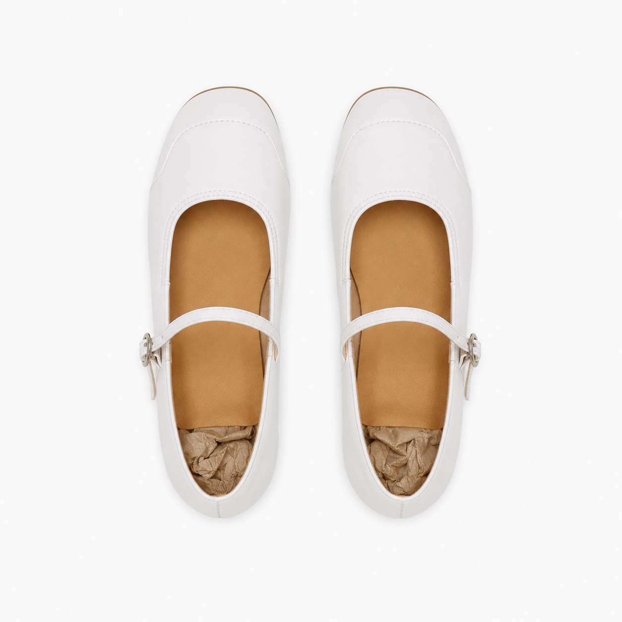 Baskets de danse moderne femme outdoor 4cm blanc — Ulyana - semelle