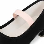 Baskets de danse moderne femme noir — Pontois - vue 3/4