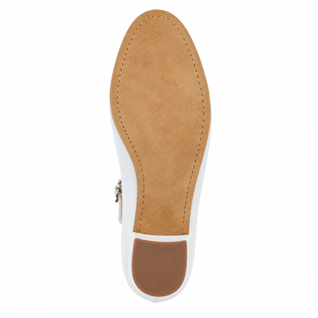 Baskets de danse moderne femme outdoor 4cm blanc — Ulyana - vue rapprochée