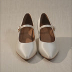 Souliers de tango femme satin — Noémie